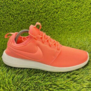 Nike Roshe Two Atomic Pink White Womens Size 9.5 Running Shoes Sneakers